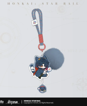 Porta-chaves acrílico com pom pom Blade – Boys Dormitory