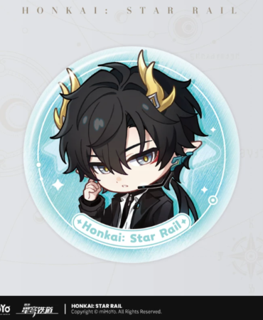Pin Dan Heng versão B – Nameless Medal