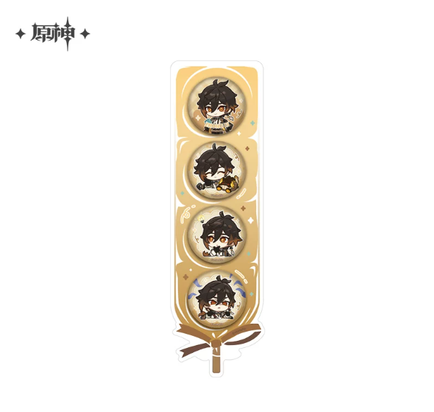 Pin Set Dream Journey - Zhongli - Genshin Impact