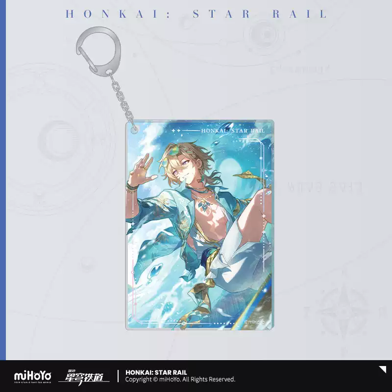 Keychain Waveflair - Aventurine - Honkai: Star Rail