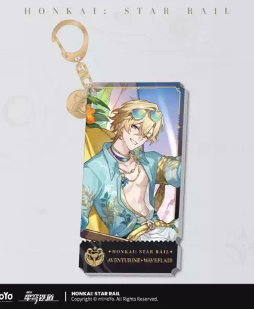 Keychain Waveflair - Aventurine - Honkai: Star Rail