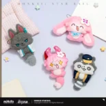 Keychain - Fluffy Across the Blue Series Acrylic - Honkai: Star Rail