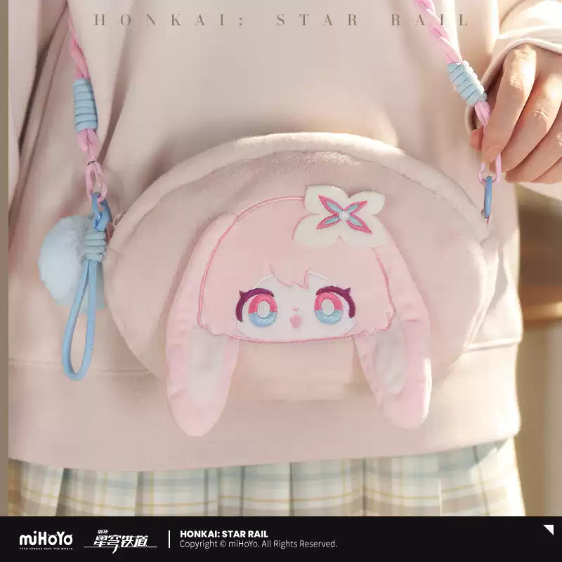Plush bag March 7th - Fluffy Across the Blue Series Acrylic - Honkai: Star Rail