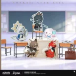 Standee - Fluffy Across the Blue Series Acrylic - Honkai: Star Rail